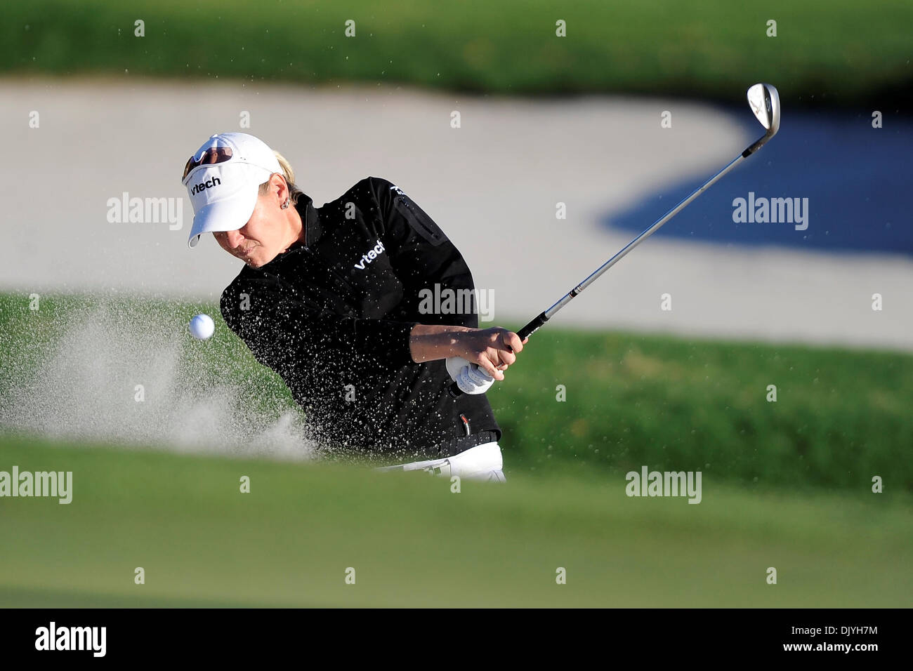 Dicembre 2, 2010 - Orlando, Florida, Stati Uniti d'America - Diana D'Alessio in azione al LPGA Tour campionato a Grand Cypress Golf Club a Orlando, (credito Immagine: © Brad Barr/Southcreek globale/ZUMAPRESS.com) Foto Stock