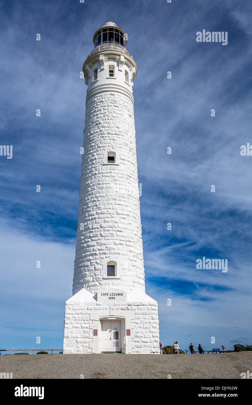 Cape Leeuwin Lighthouse, vicino a Augusta, Australia occidentale, Australia Foto Stock