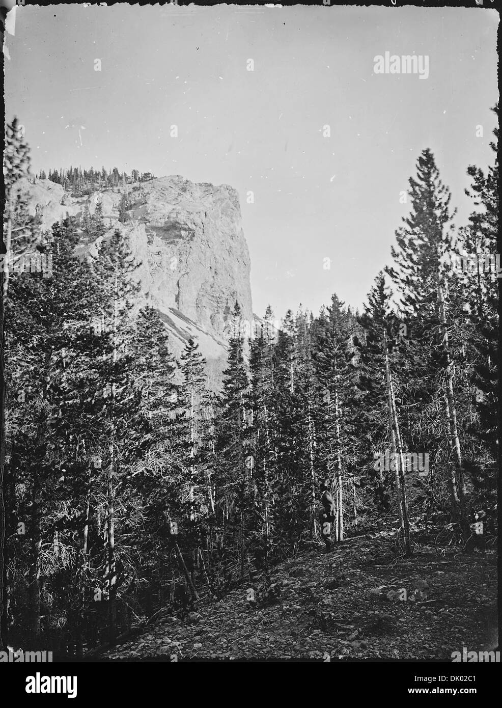 El Capitan, in miniatura. Uinta Mountains. Summit County, Utah. 516933 Foto Stock