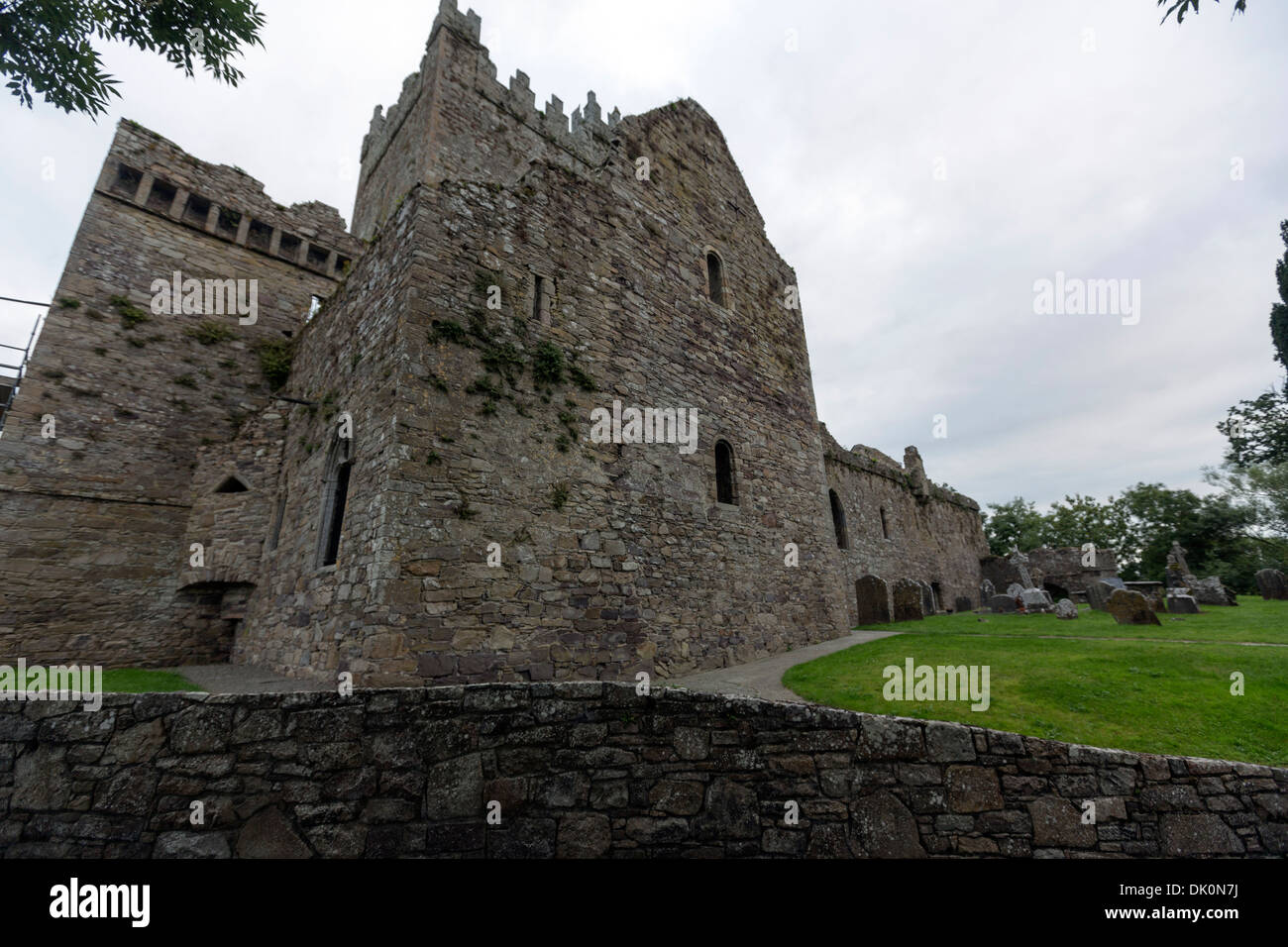 Abbazia di Jerpoint è una rovina abbazia cistercense, fondata nella seconda metà del XII secolo. L'Irlanda Foto Stock