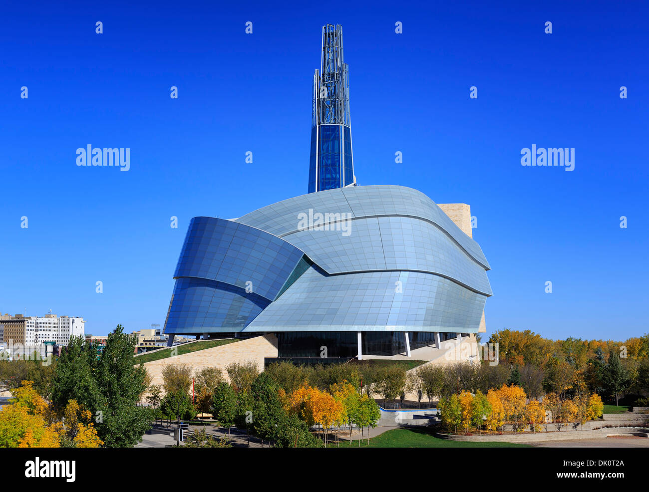Museo canadese per i Diritti Umani, Winnipeg, Manitoba, Canada Foto Stock