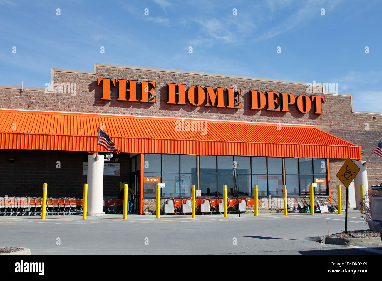 Home Depot Store Front Foto Stock