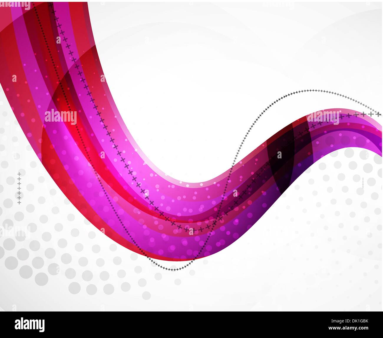 Vettore ondulata abstarct sfondo per il vostro progetto Illustrazione Vettoriale