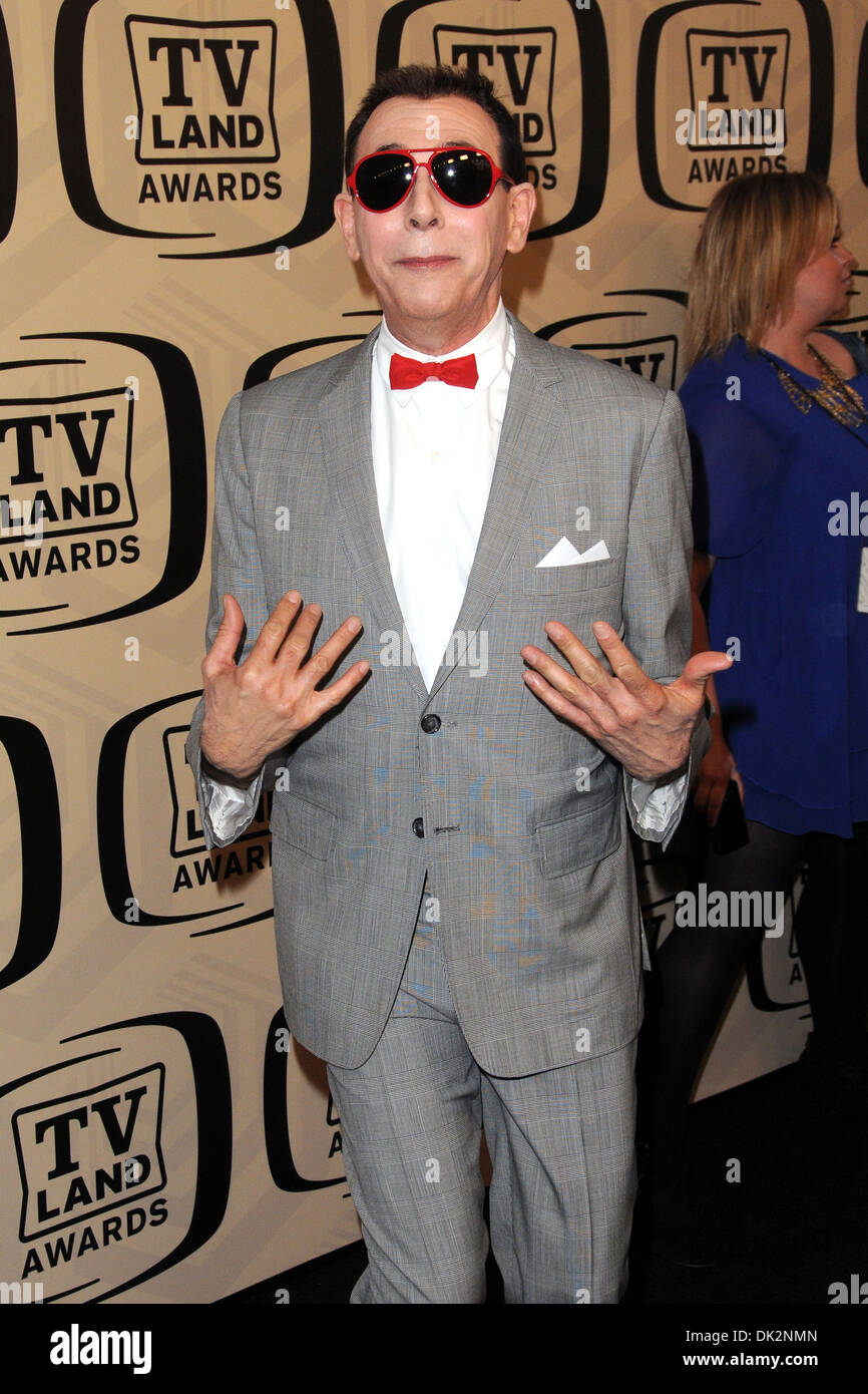 Paul Reubens decimo annuale di TV Land Awards - Gli arrivi con: Paul Reubens dove: New York City Stati Uniti quando: 14 Apr 2012 Foto Stock