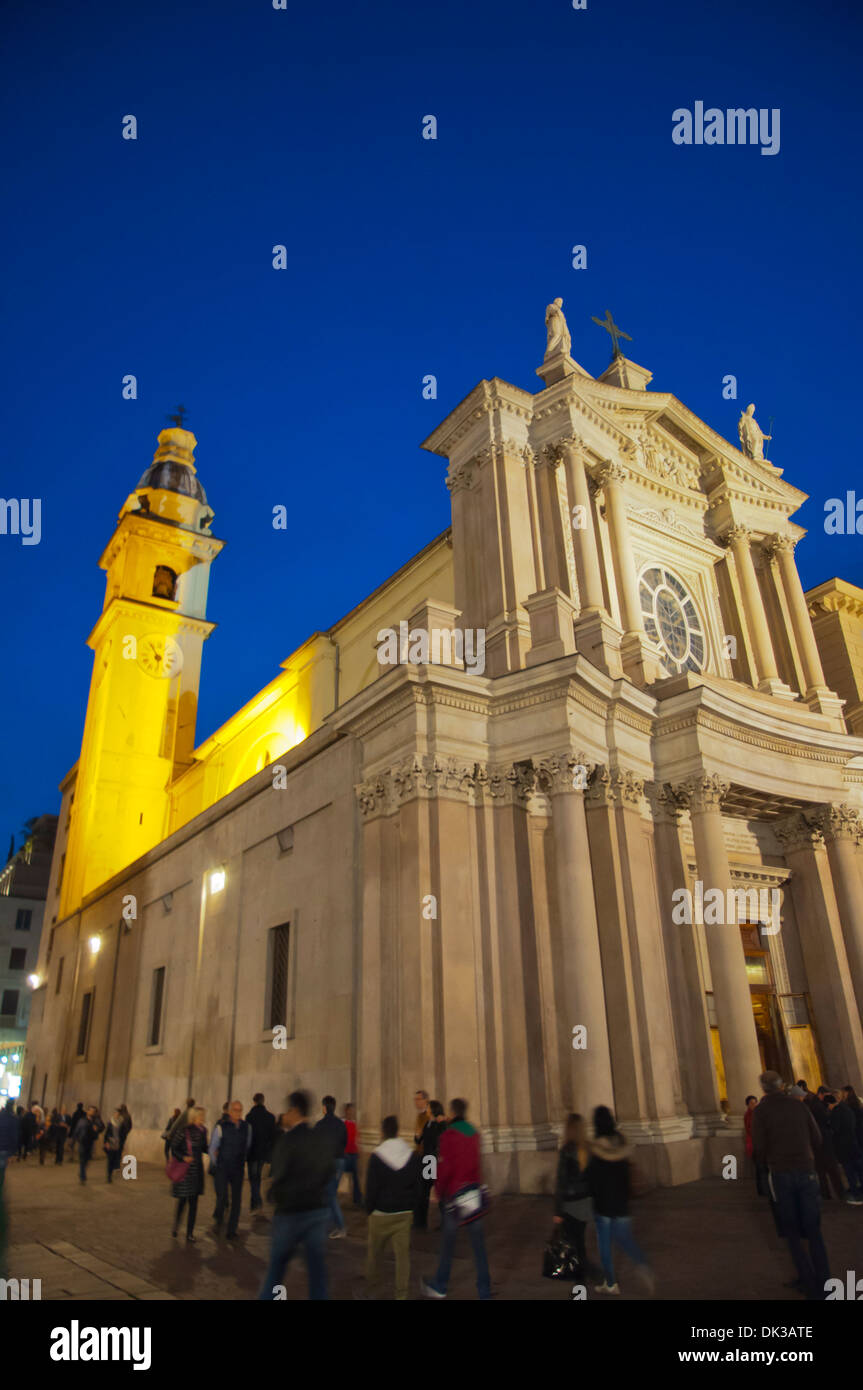 Chiesa di San Carlo Borromeo Piazza San Carlo piazza centrale della città di Torino Piemonte Italia del nord Europa Foto Stock