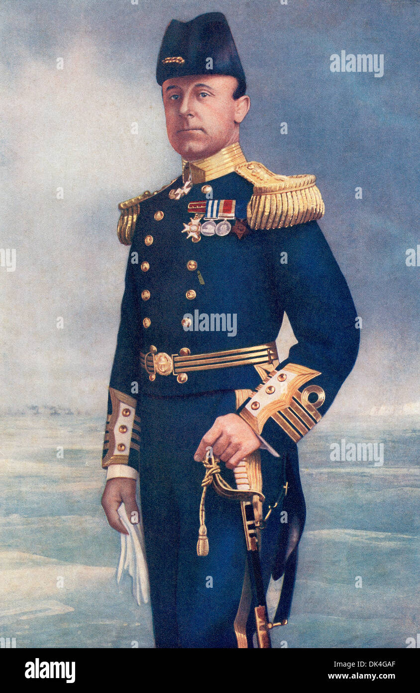 L'ammiraglio della flotta John Rushworth Jellicoe, primo Earl Jellicoe, 1859 - 1935. Royal Navy officer. Foto Stock