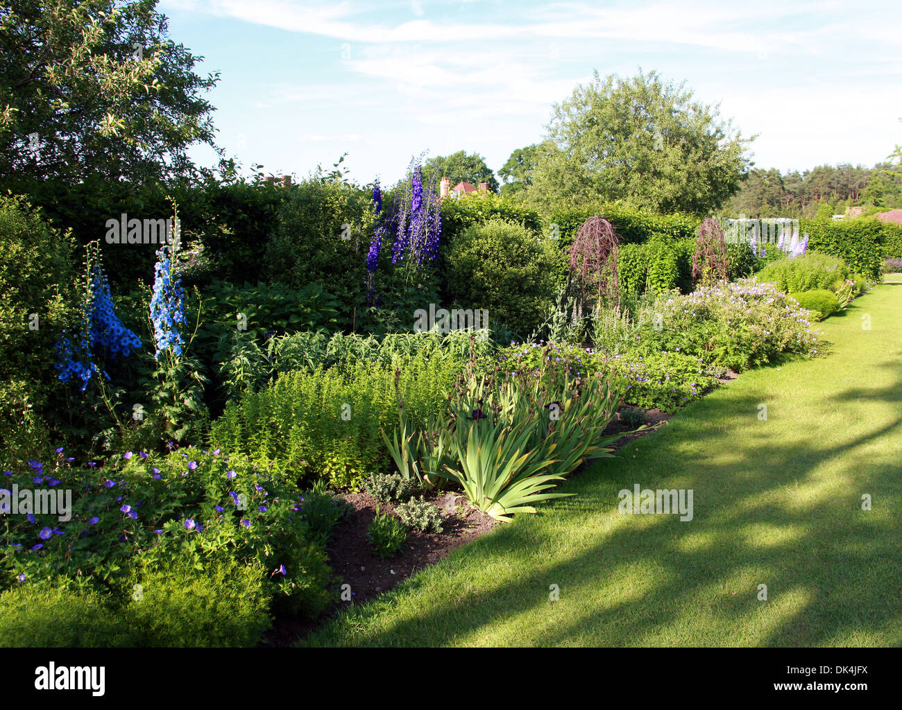 Estate aiuole, Royal Horticultural Wisley Gardens, Woking, Surrey. Foto Stock