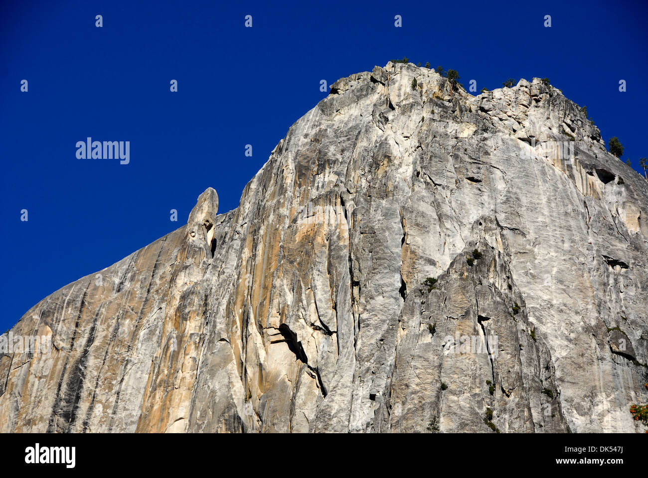 Scogliere di granito presso il Parco Nazionale di Yosemite in California Foto Stock