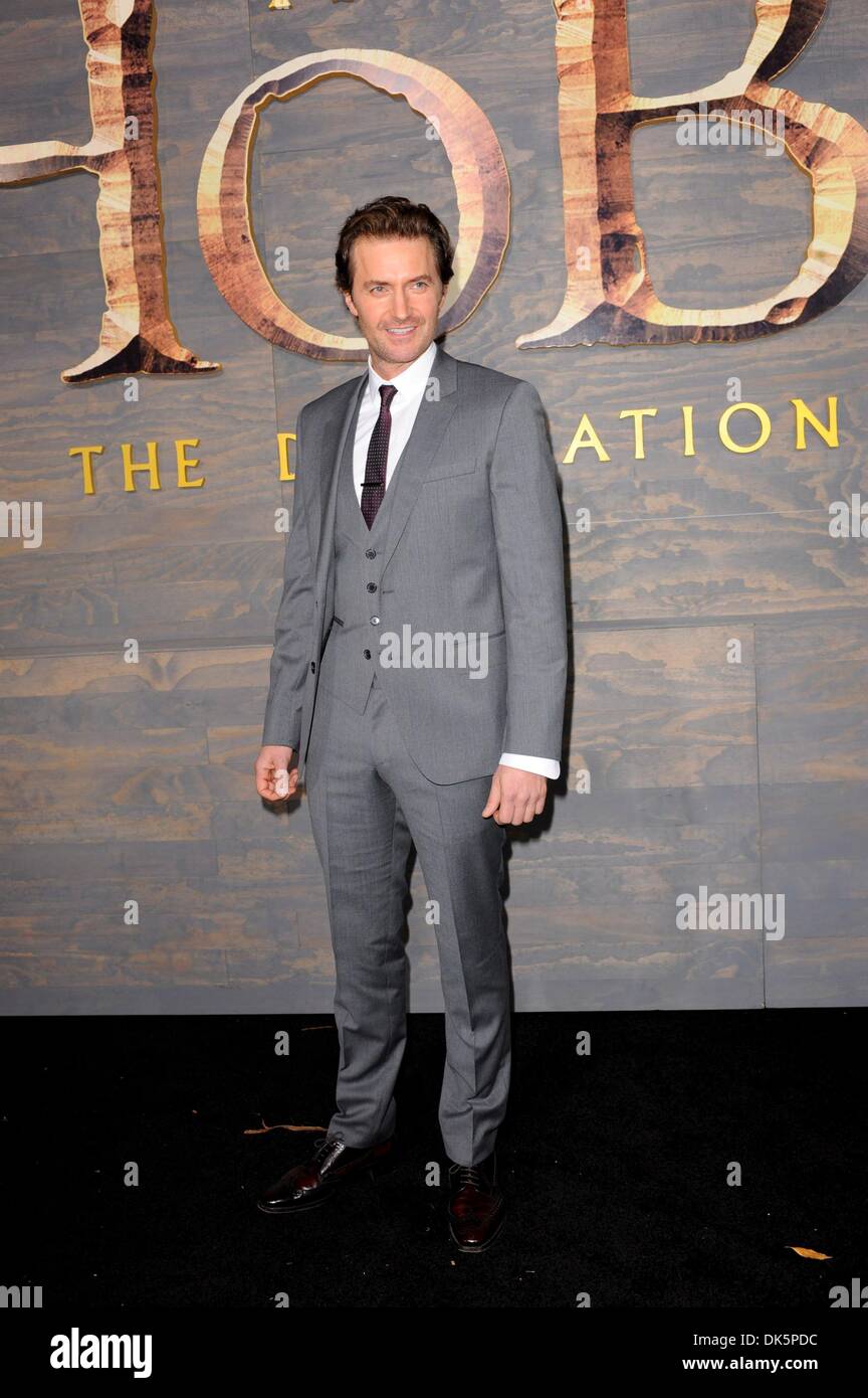 Los Angeles, CA, Stati Uniti d'America. 2° dic, 2013. Richard Armitage presso gli arrivi per THE HOBBIT: la desolazione di SMAUG Premiere, Dolby Theatre, Los Angeles, CA 2 dicembre 2013. Credito: Elizabeth Goodenough/Everett raccolta/Alamy Live News Foto Stock