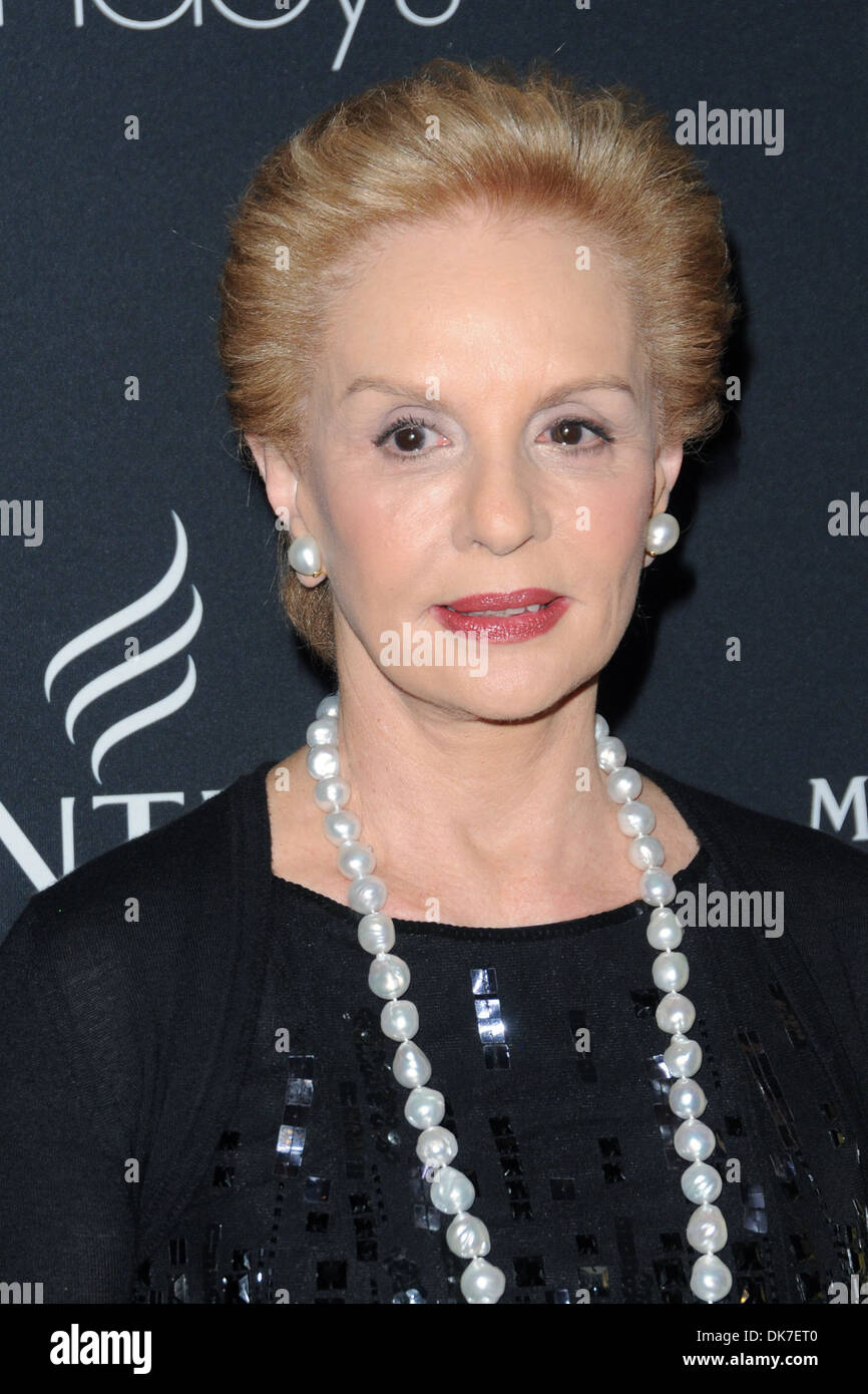 Carolina Herrera 2012 icone di stile Awards hosted by Vanidades - Arrivi New York City USA - 27.09.12 Foto Stock