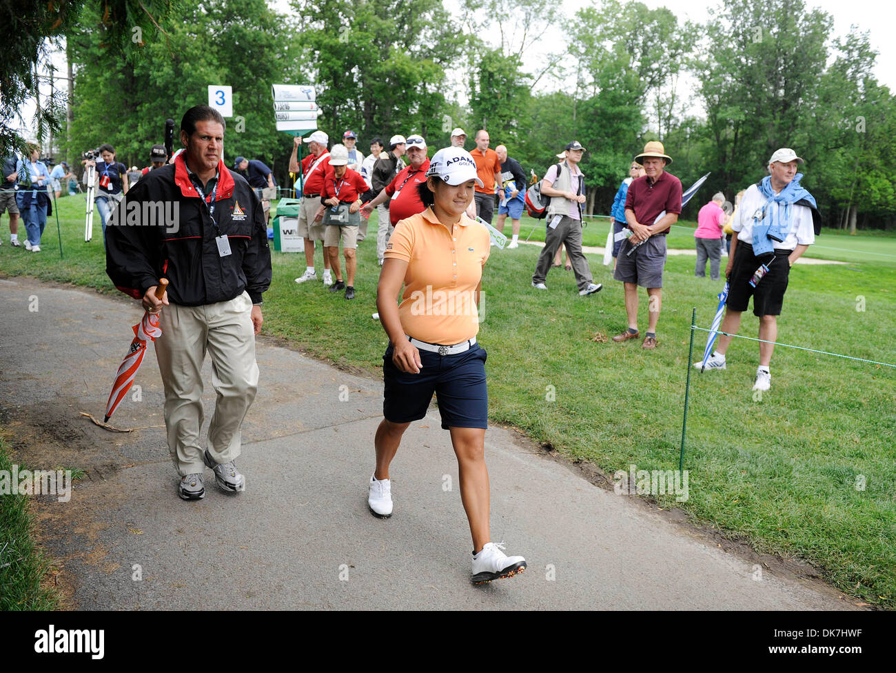 Giugno 25, 2011: Yani Tseng a Wegmans LPGA campionato al Locust Hill Country Club a Rochester, New York.(Immagine di credito: © Alan Schwartz/Cal Sport Media/ZUMAPRESS.com) Foto Stock