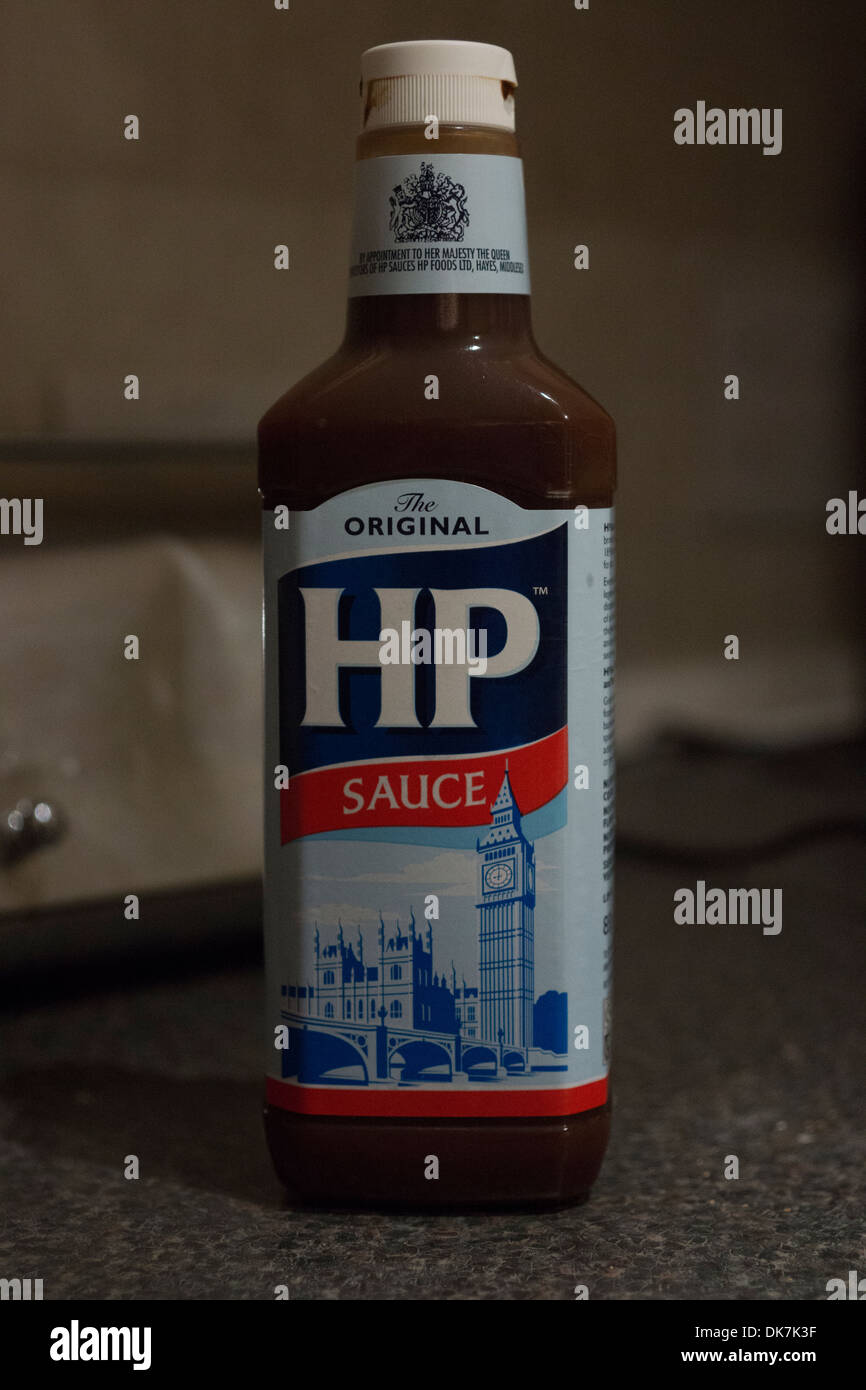 Fonte marrone flacone utilizzato pane bin del piano di lavoro Foto Stock