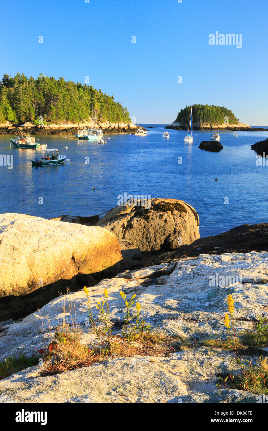 Cinque isole, Maine, Stati Uniti d'America Foto Stock