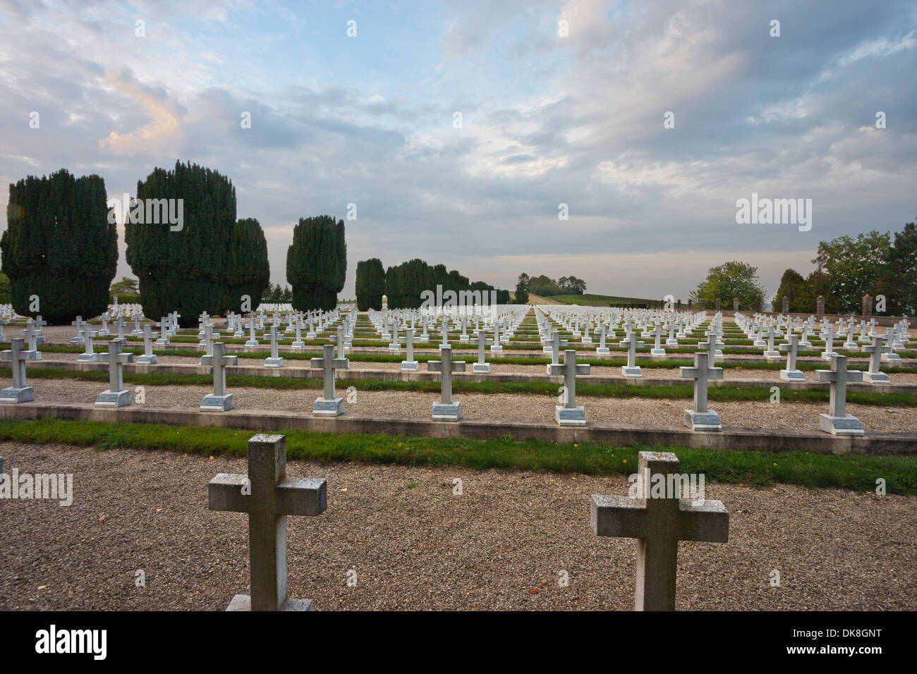 Tombe di guerra Foto Stock