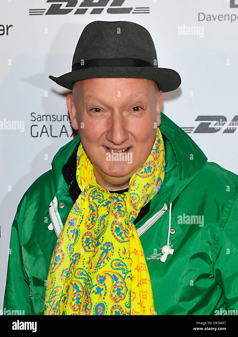 Londra, Regno Unito. Il 3° dicembre 2013. Stephen Jones al Fashion Fringe decimo anniversario party presso la London Film Museum il 3 dicembre, 2013 iLondon, Foto di Brian Jordan/Alamy Live News Foto Stock