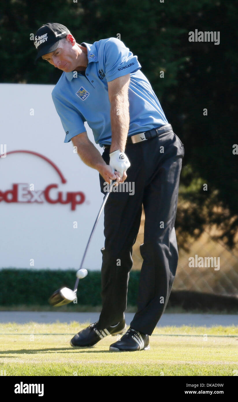 Jim Furyk PGA TOUR Championship da Coca-Cola a est del Lago di Campo da Golf - Secondo round Atlanta in Georgia - 21.09.12 Foto Stock