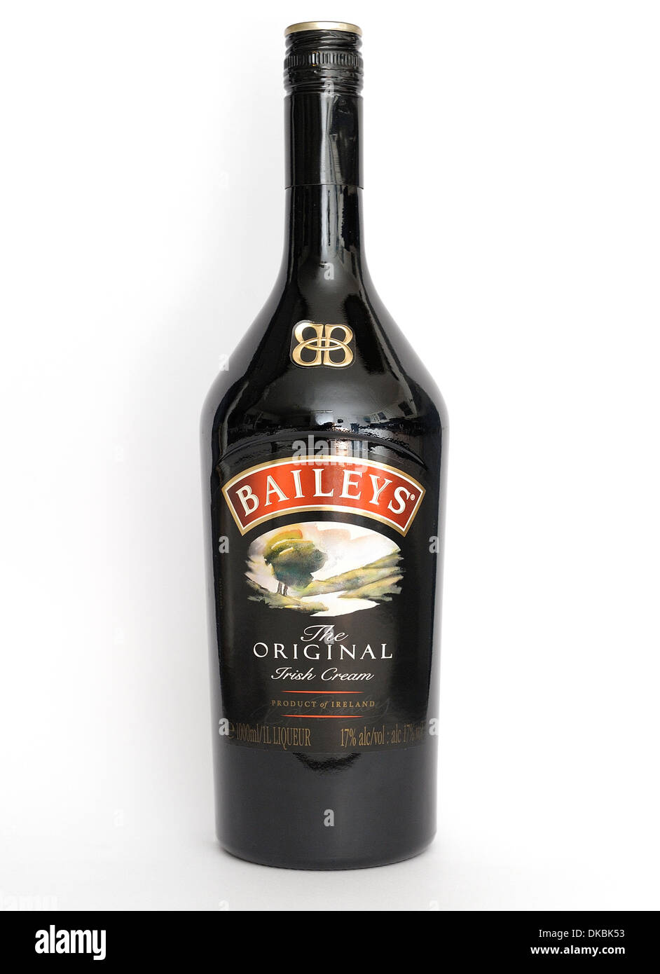 Bottiglia da 1 litro di Baileys Irish cream Foto Stock