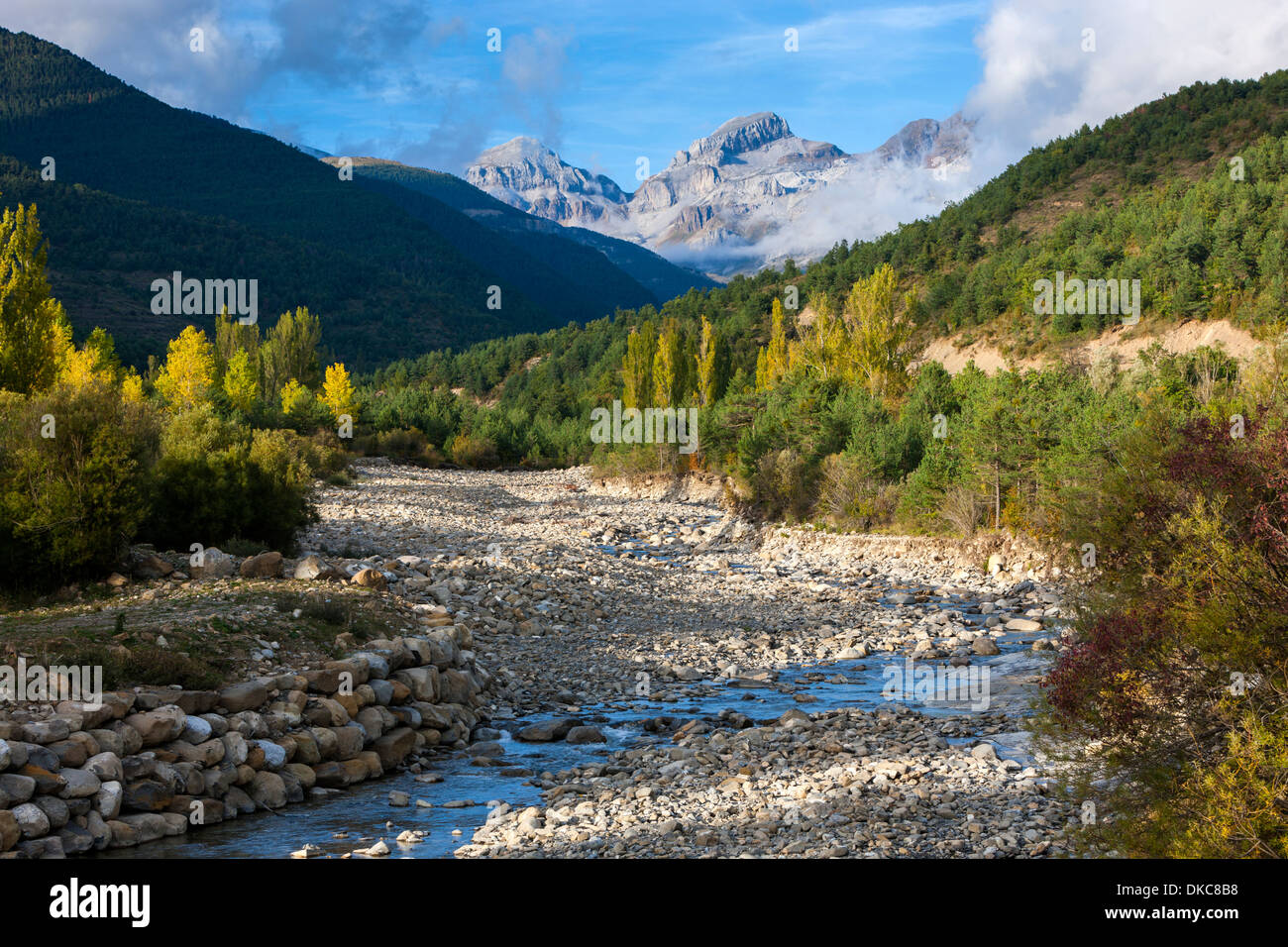Aisa Valley, il Parque Natural de los Valles Occidentales, Jacetania, Pirenei, provincia di Huesca, Aragona, Spagna, Europa. Foto Stock