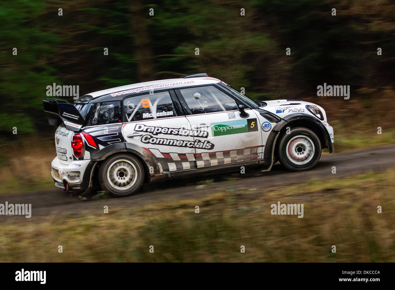 Derek McGeehan - WRC Mini Foto Stock