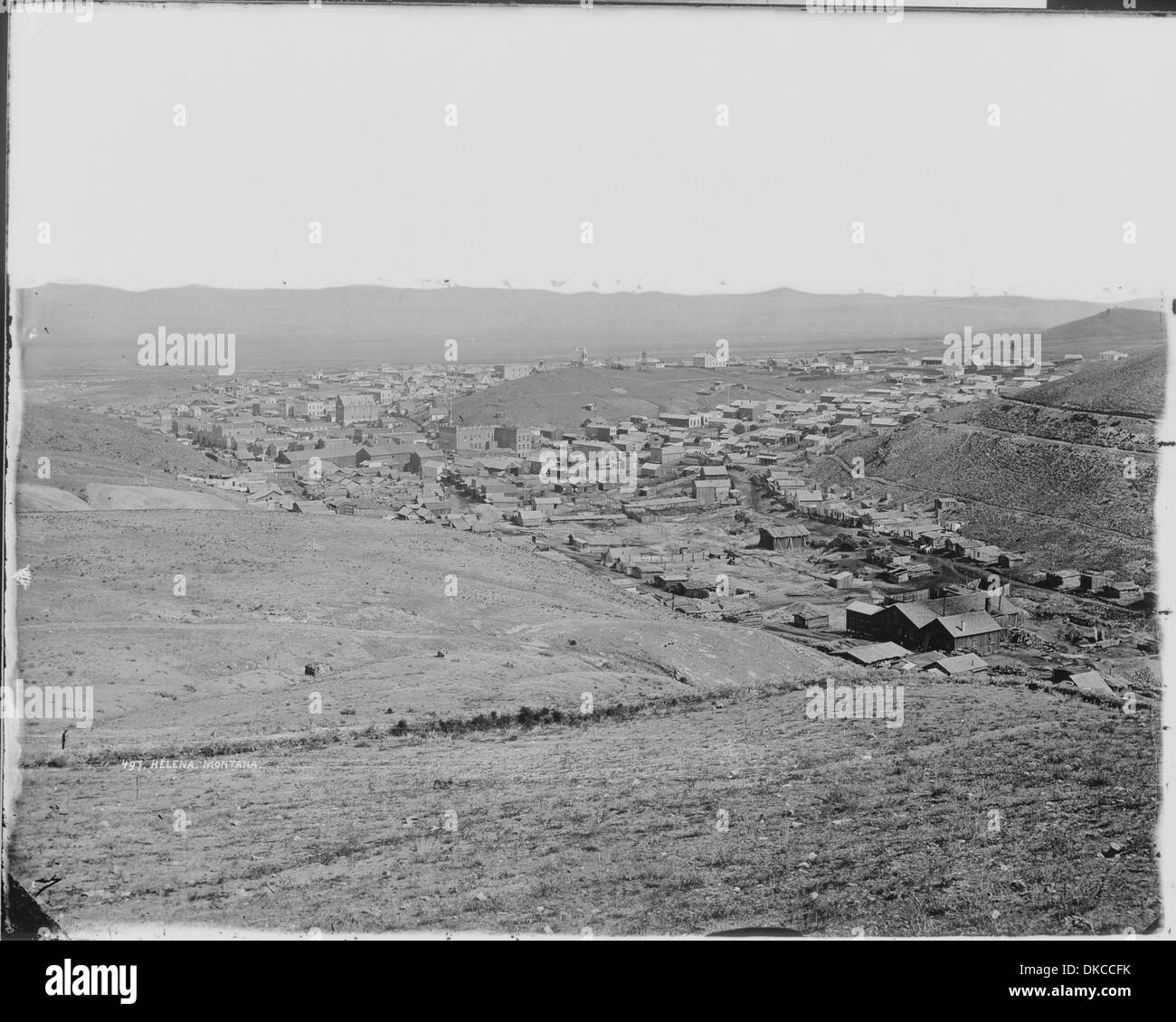 Helena, la capitale del Montana, situata nella contea di Lewis e Clark, è nota per il suo significato storico e il suo ruolo nello sviluppo dello stato. Foto Stock