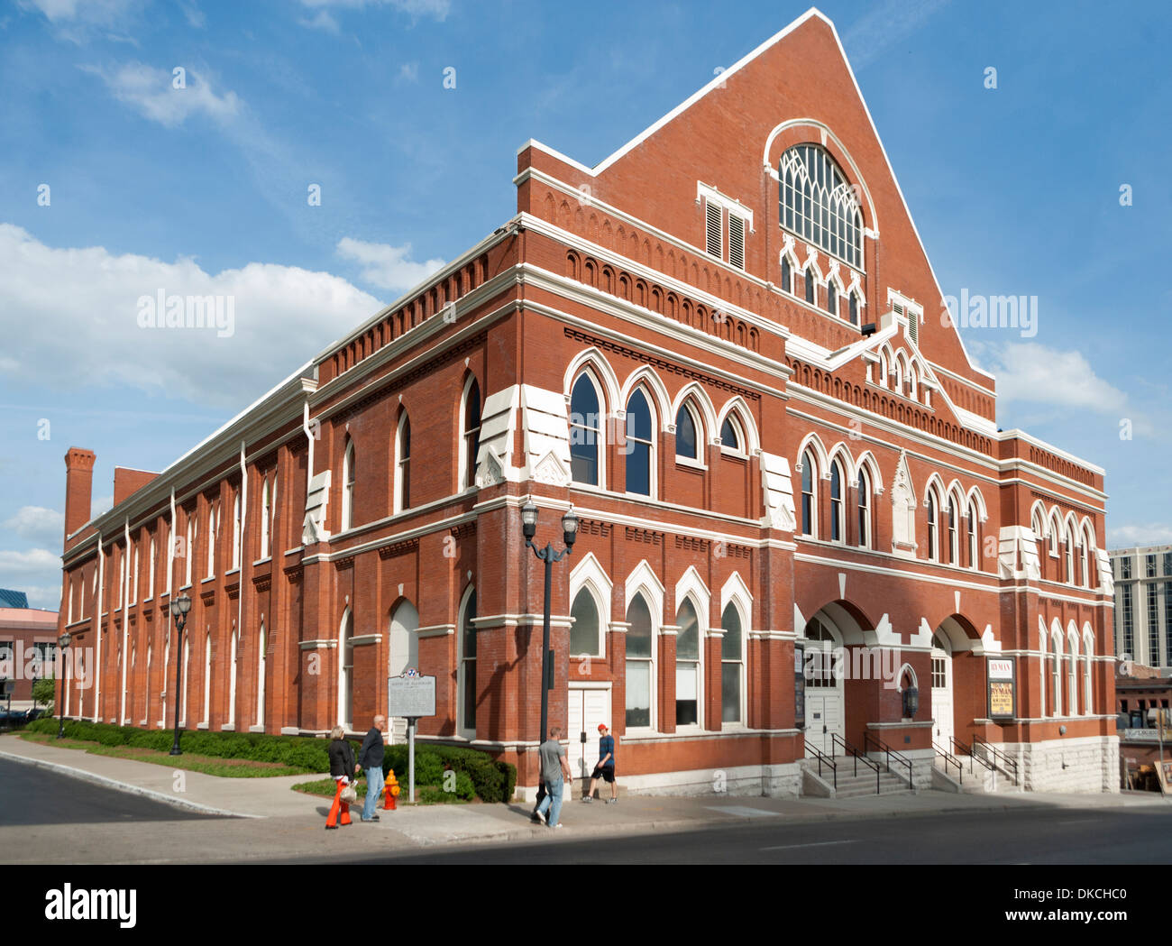 Ryman Auditorium di Nashville, TN, Stati Uniti d'America. Foto Stock