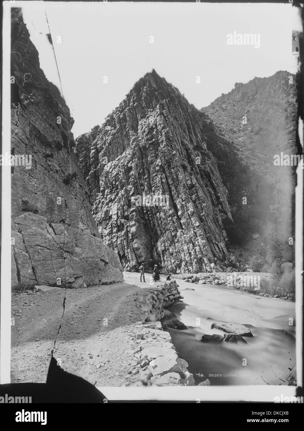 Ogden Canyon. Weber County, Utah 516654 Foto Stock