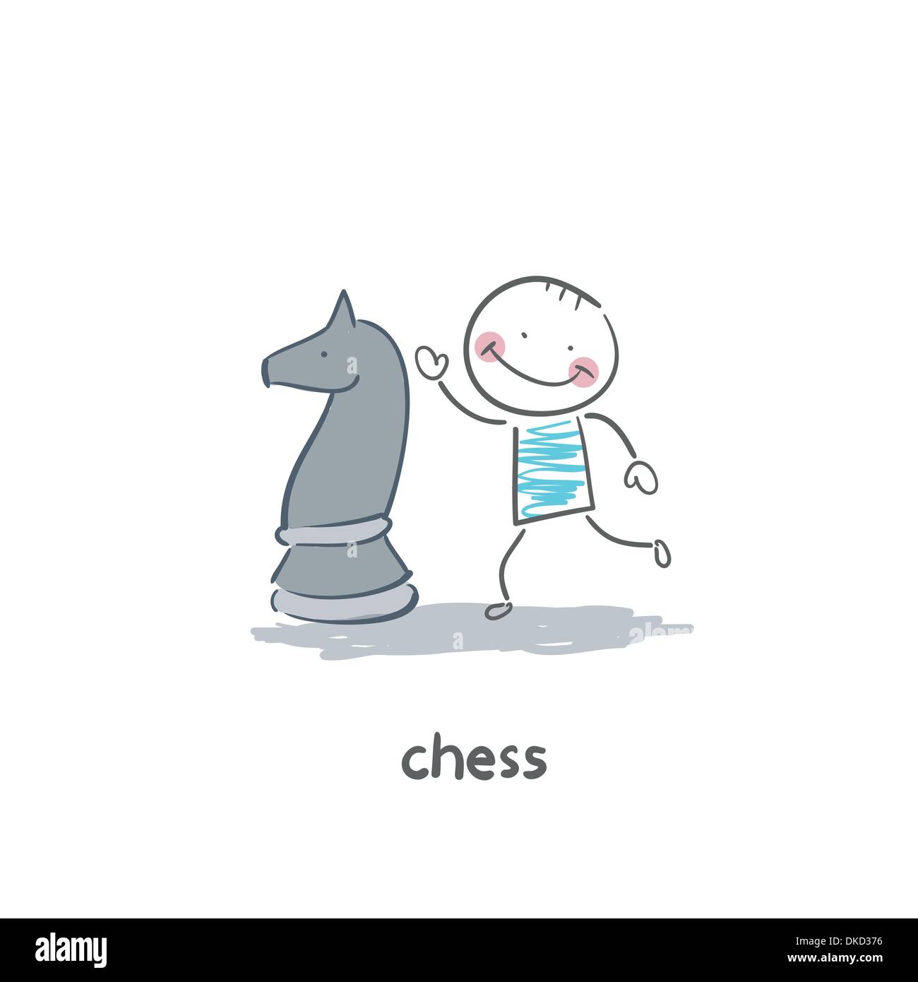 scacchi Illustrazione Vettoriale