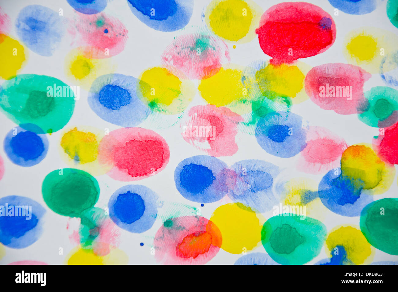 Colorati di varie acqua astratto colore sfondo d'arte Foto Stock