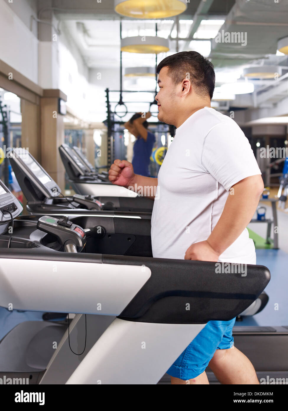 Obesity treadmill immagini e fotografie stock ad alta risoluzione - Alamy