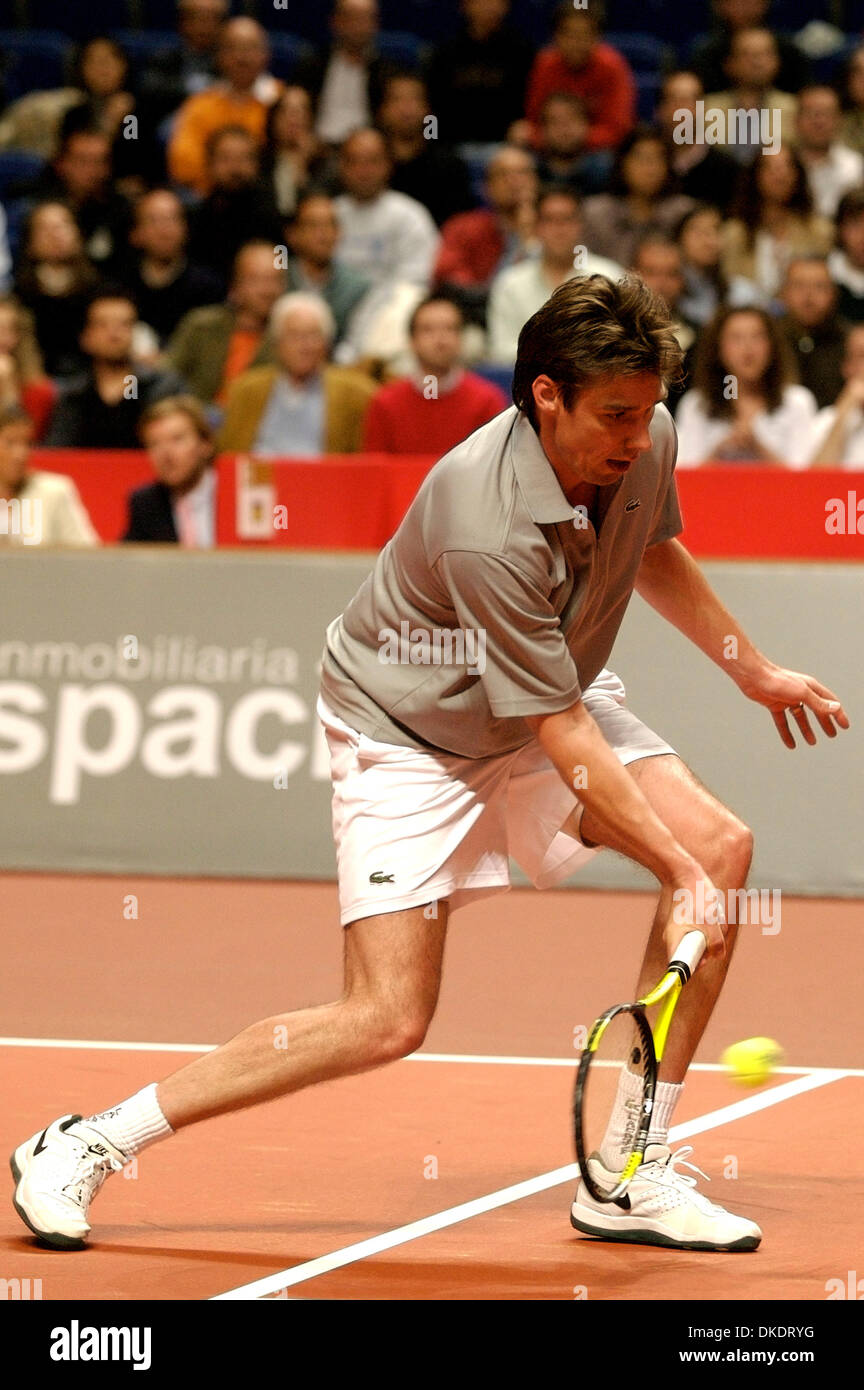 Apr 14, 2007 - Madrid, Spagna - Master Senior di Tennis nella Comunità di Madrid con Goran Ivanisevic, Bjorn Borg, John McEnroe, Albert Costa, Mats Wilander e Michael Stich. (Credito Immagine: © Jose Perez Gegundez/ZUMA Press) Foto Stock