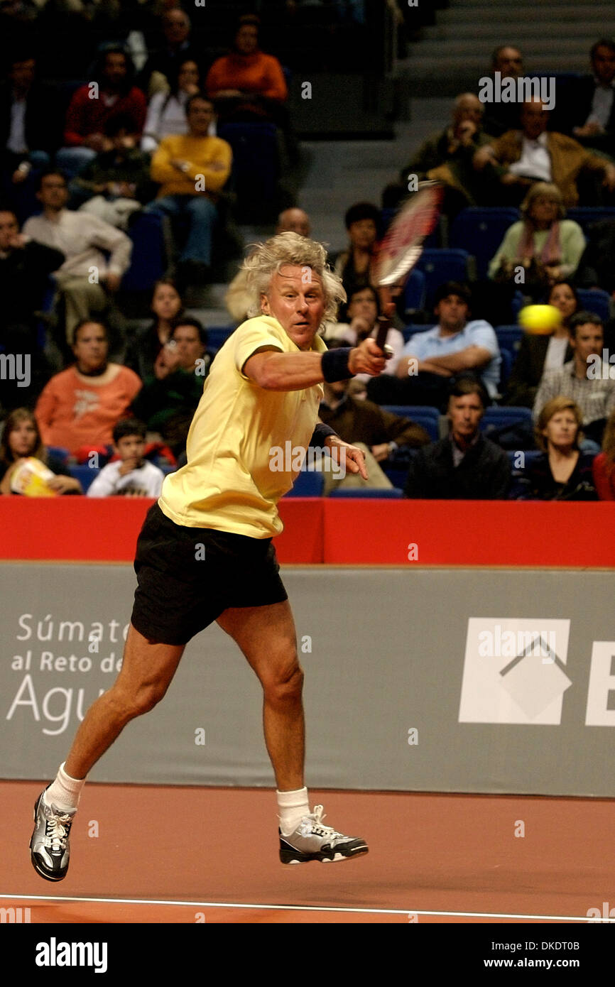 Apr 14, 2007 - Madrid, Spagna - Master Senior di Tennis nella Comunità di Madrid con Goran Ivanisevic, Bjorn Borg, John McEnroe, Albert Costa, Mats Wilander e Michael Stich. (Credito Immagine: © Jose Perez Gegundez/ZUMA Press) Foto Stock