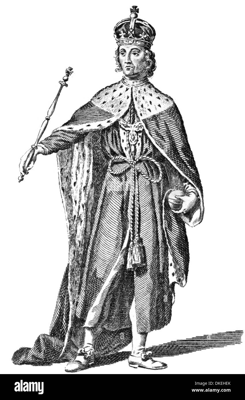 Enrico VII re d'Inghilterra Foto Stock