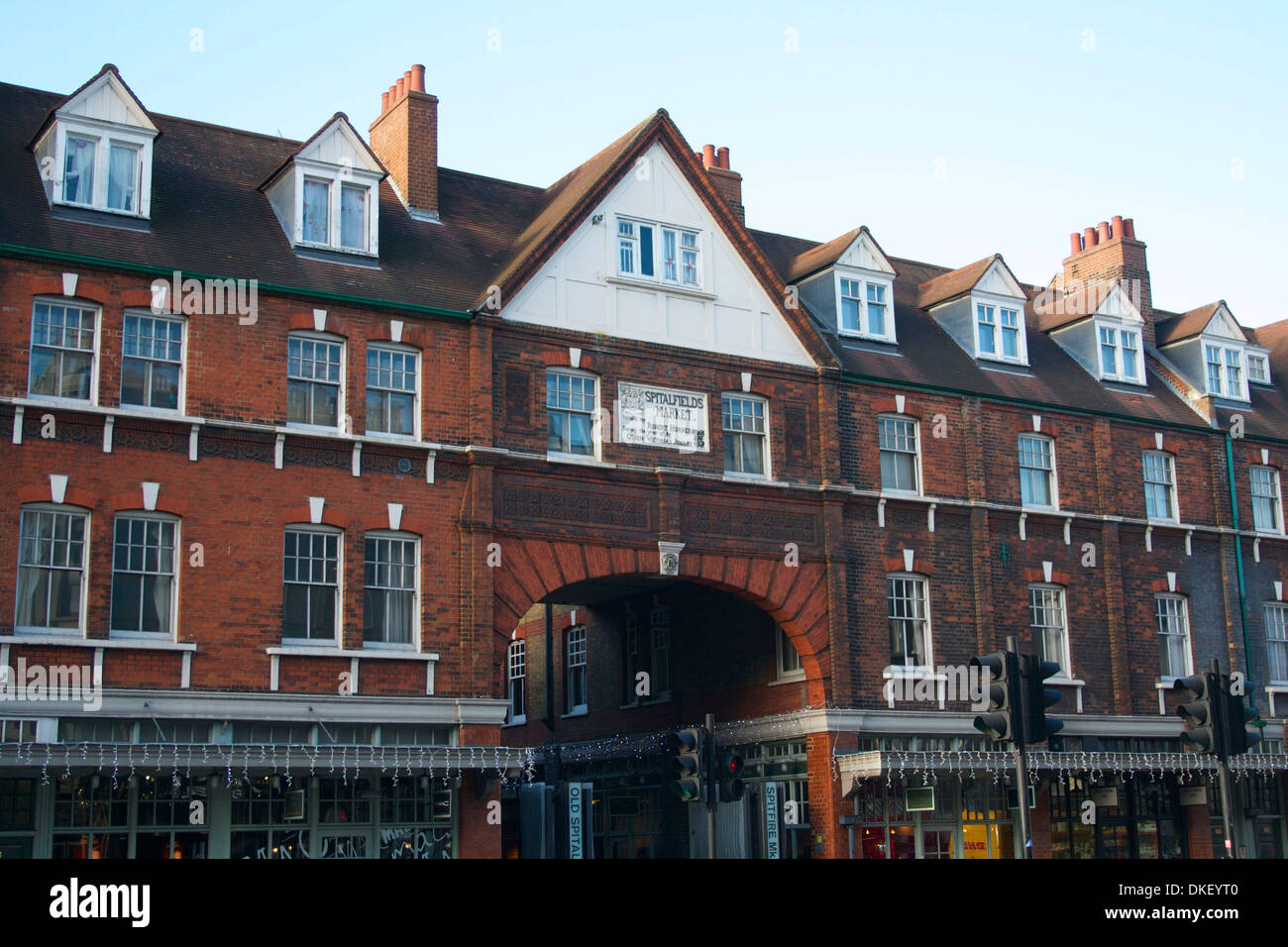 Edificio di Horner, Spitalfields Market, London, Regno Unito Foto Stock