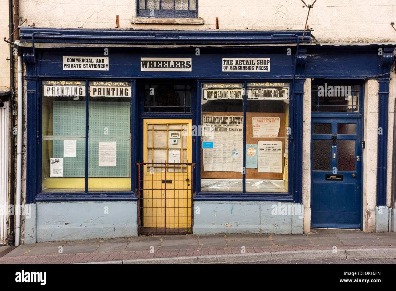 Premere Severnside edificio è di grado 2 elencati, Scandicci ha sul Severn, Gloucestershire, Regno Unito Foto Stock