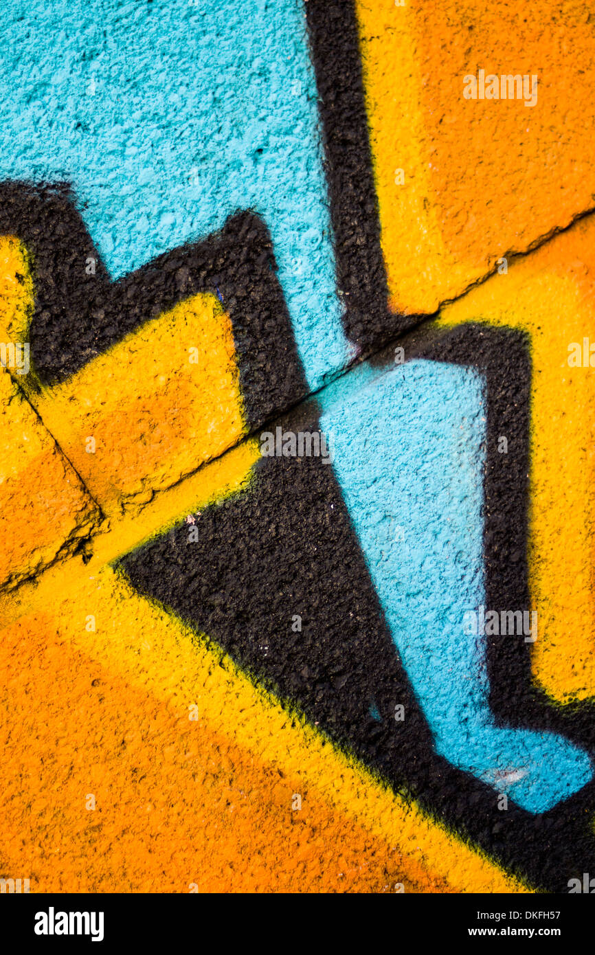 Graffiti di Londra Foto Stock