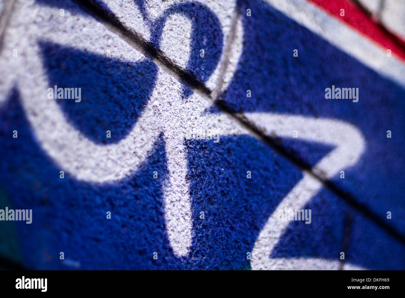 Graffiti di Londra Foto Stock