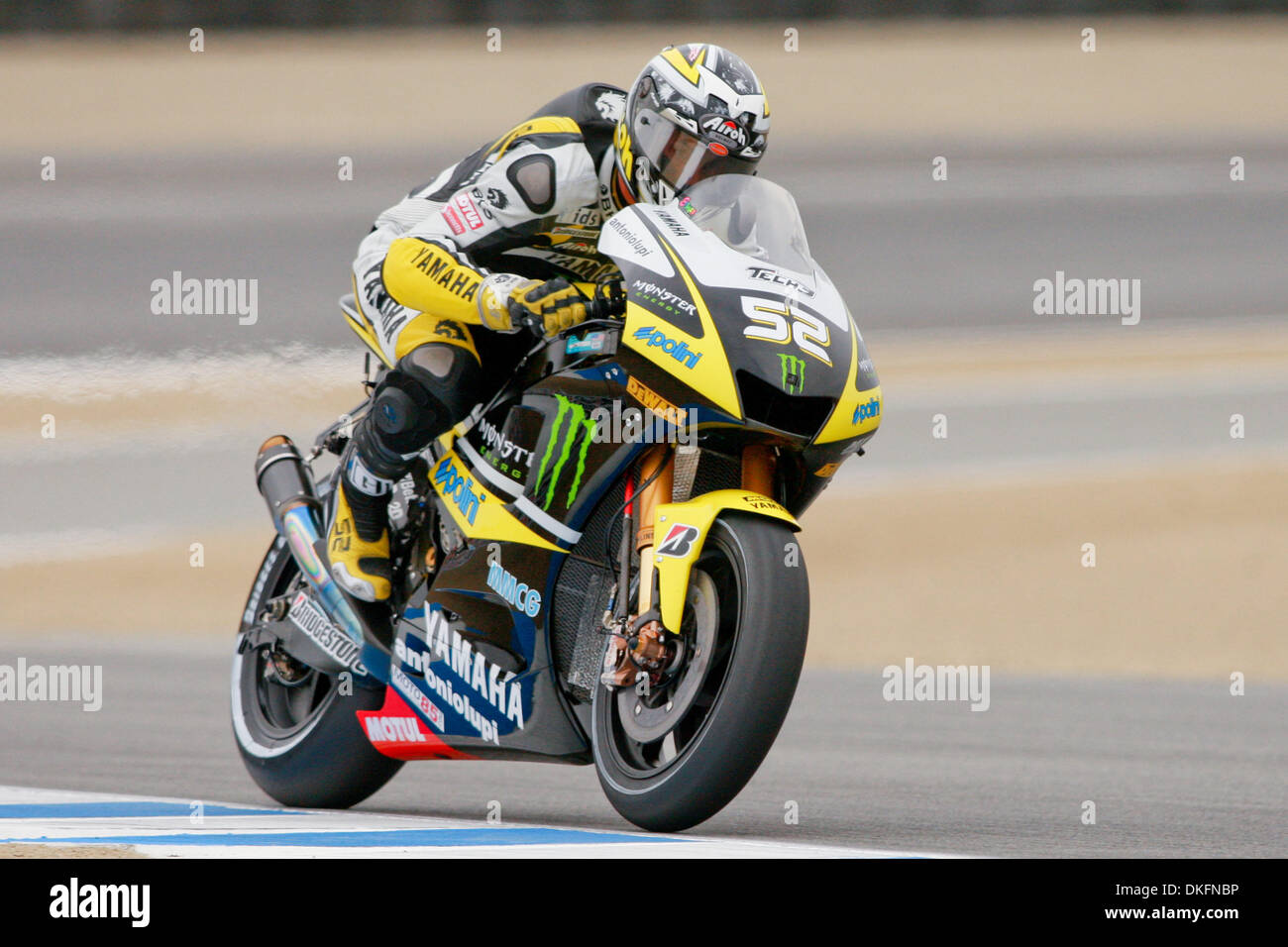 Jul 05, 2009 - Monterey, California, Stati Uniti d'America - James Toseland durante il MotoGP al Mazda Raceway Laguna Seca per Moto GP di gara 8 per la stagione 2009. (Credito Immagine: © Konstandinos Goumenidis/Southcreek globale/ZUMA Press) Foto Stock