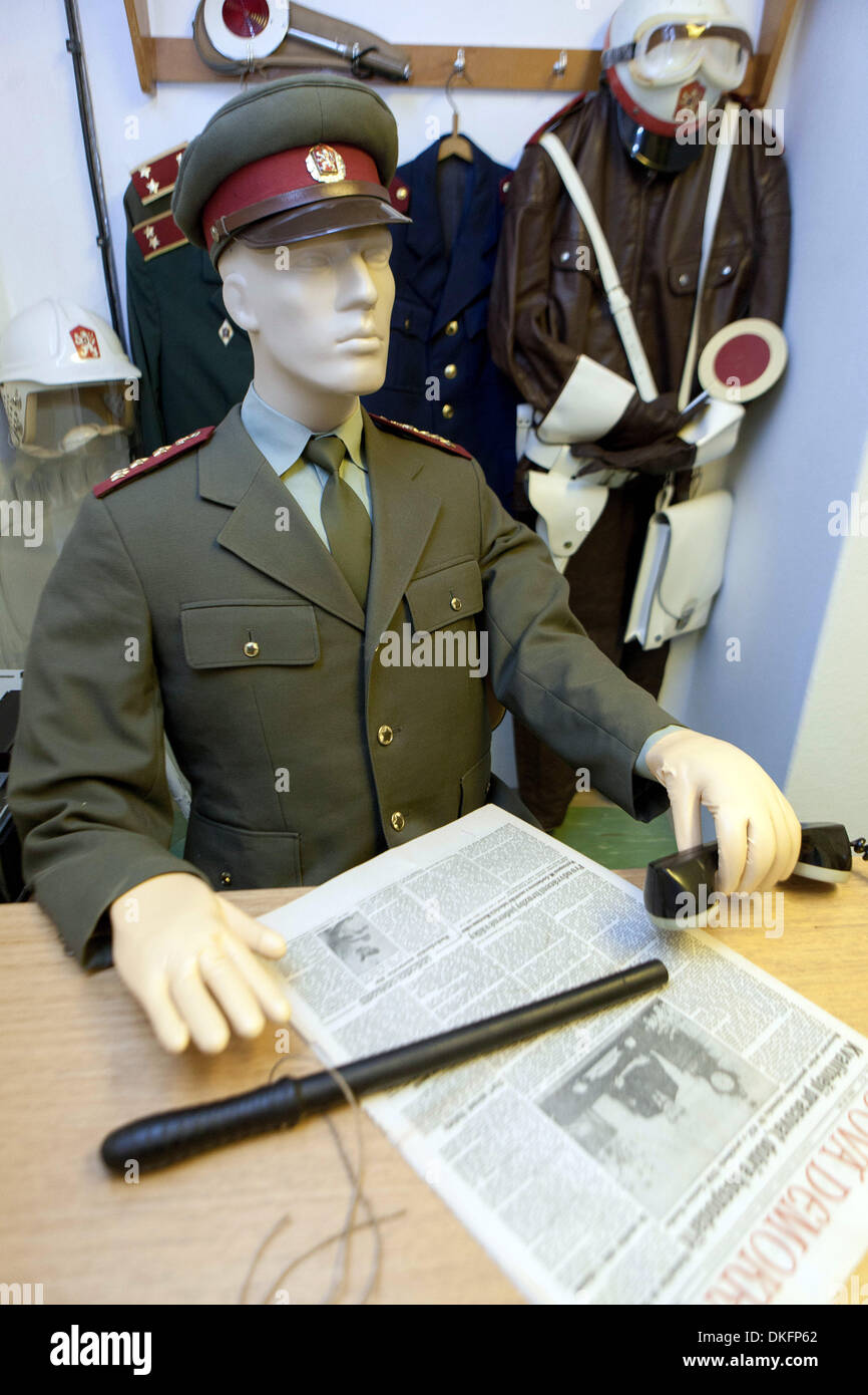Museo delle Spy all'Hotel Jalta. La metropolitana dell'hotel Praga Repubblica Ceca Foto Stock