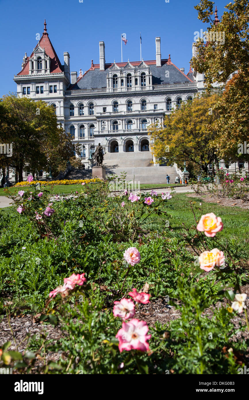 New York State Capitol Building, Albany Foto Stock