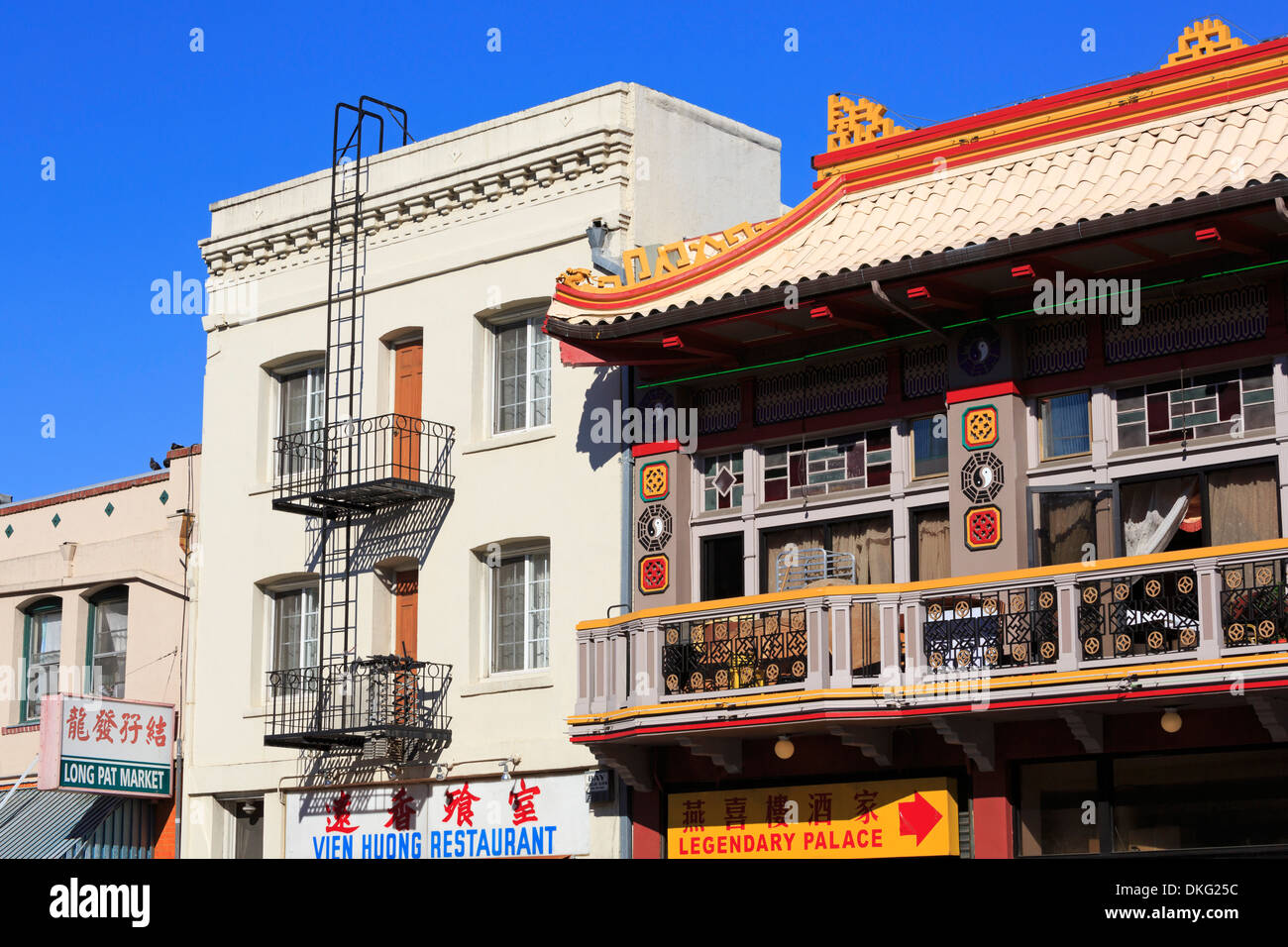 Chinatown di Oakland, California, Stati Uniti d'America, America del Nord Foto Stock