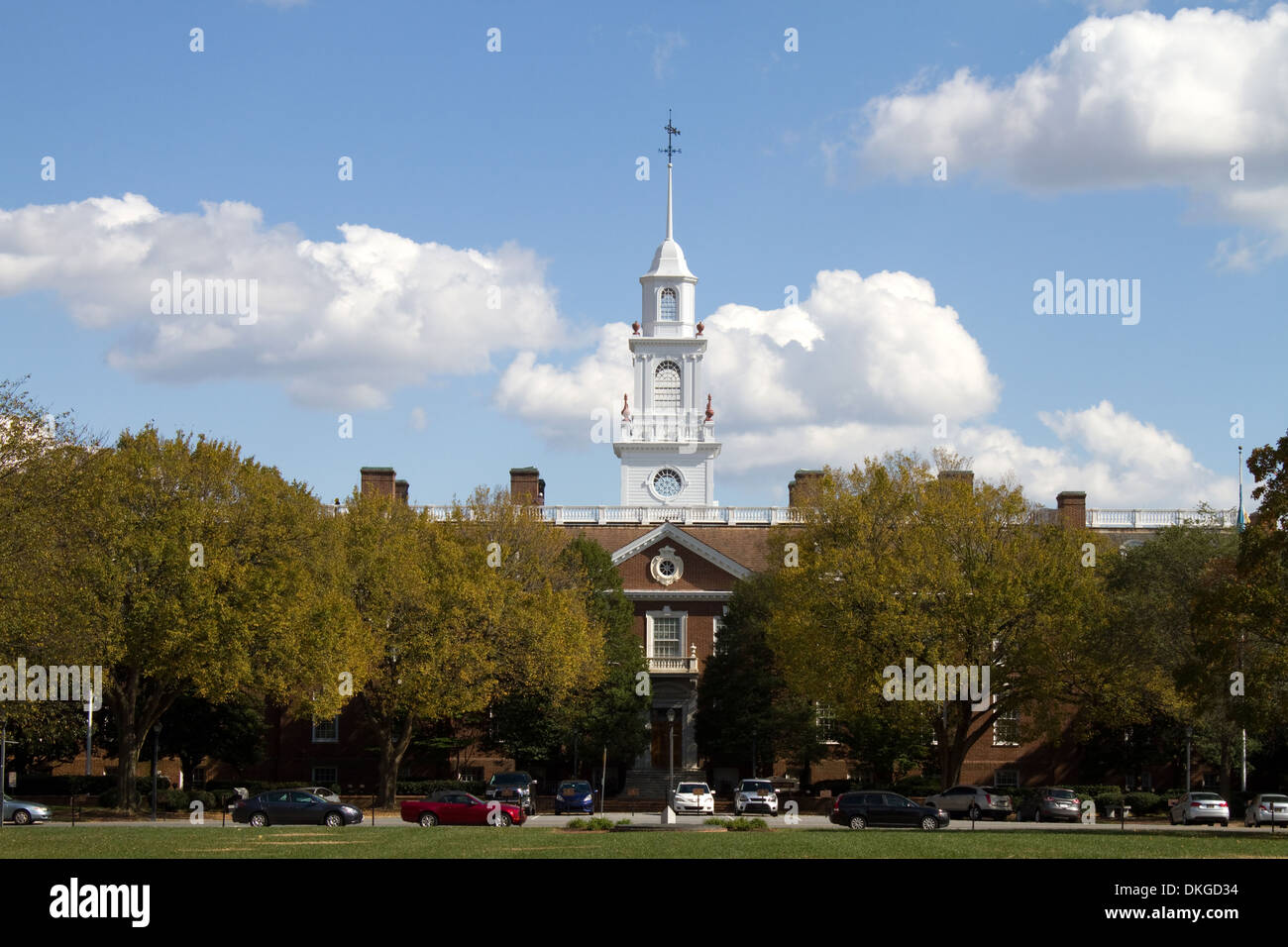 Delaware la capitale dello stato è un edificio situato nella città di Dover, DE. Foto Stock