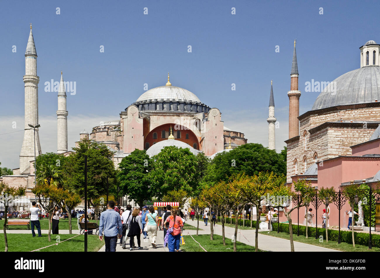 Hagia Sofia, Istanbul, Turchia Foto Stock