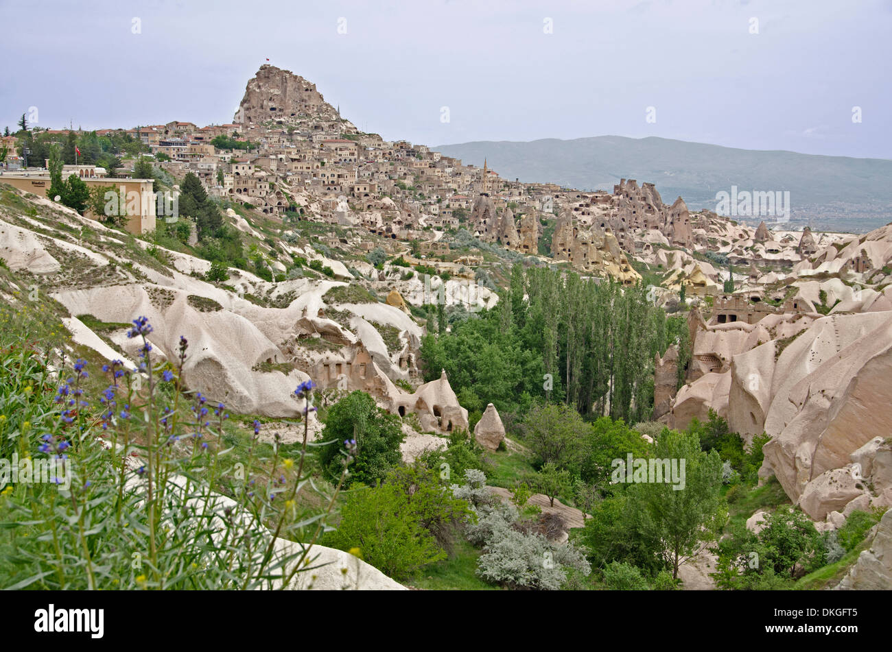 Uchisar, Cappadocia, Anatolia, Turchia, Asia Foto Stock