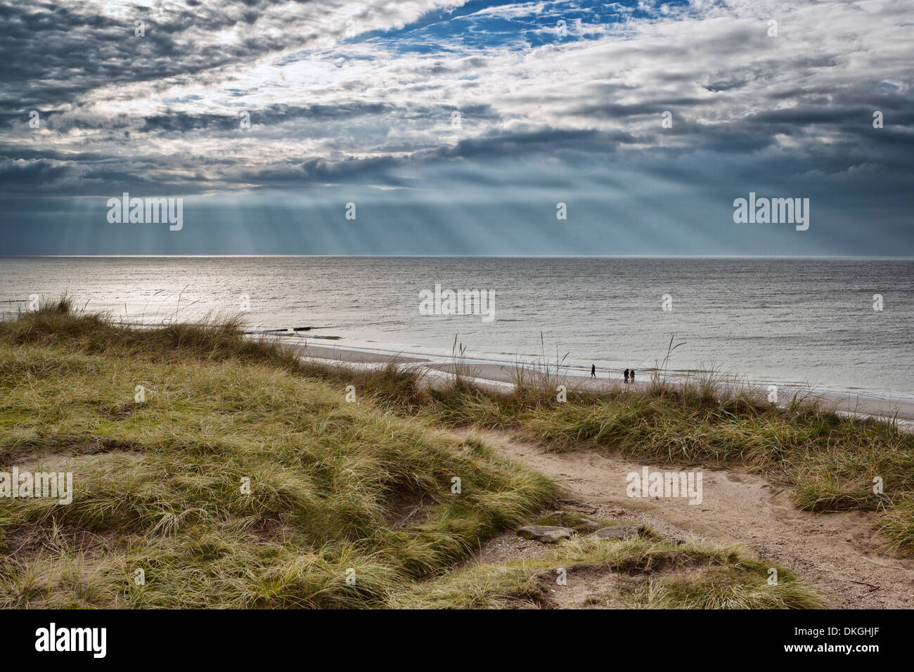 Rotes Kliff, Kampen, Sylt, Schleswig-Holstein, Germania, Europa Foto Stock