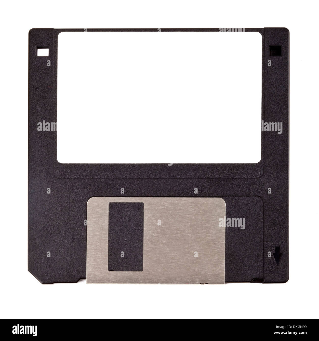 Floppy Disk isolate su uno sfondo bianco. Foto Stock