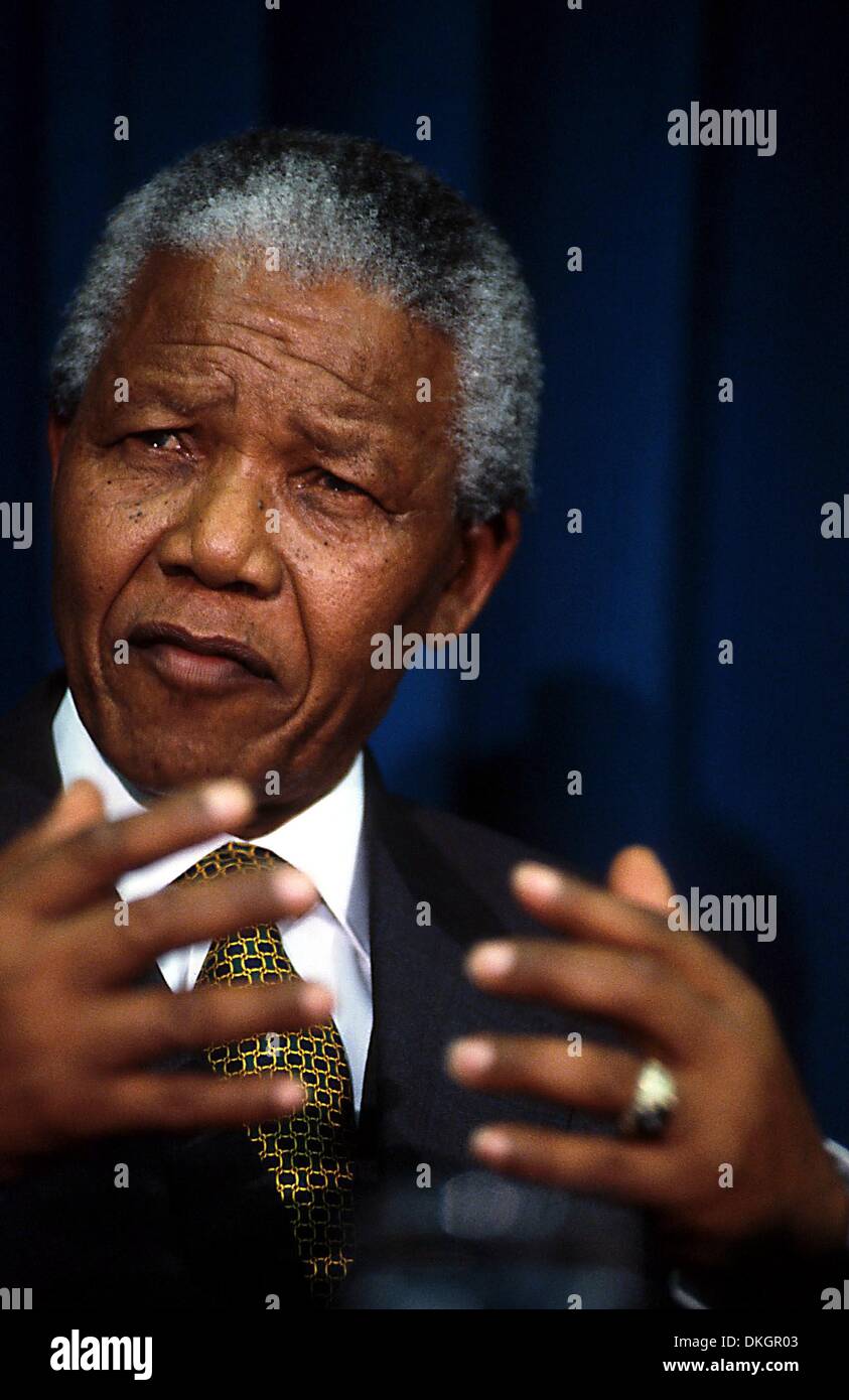 PICS FILE: Nelson Mandela 1994. (Credito Immagine: © Globo foto/ZUMAPRESS. Foto Stock