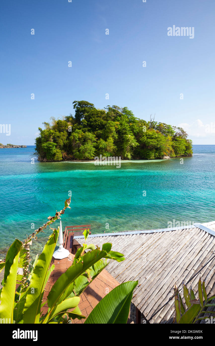 Monkey Island, Port Antonio, parrocchia di Portland, Giamaica, West Indies, dei Caraibi e America centrale Foto Stock