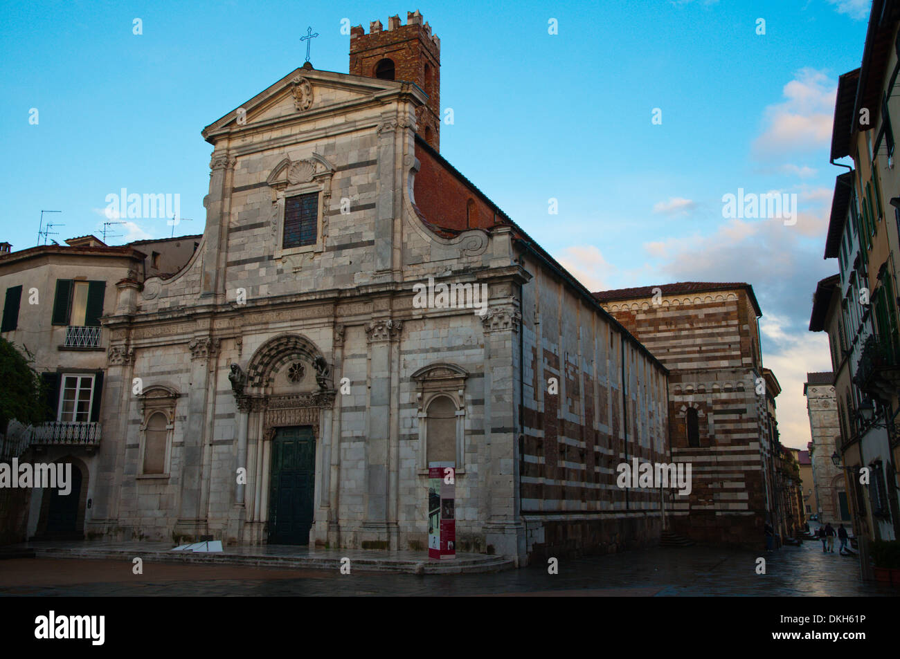 La chiesa di San Giovanni Lucca Città Regione Toscana Italia Europa Foto Stock