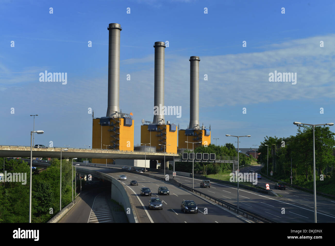 Kraftwerk Wilmersdorf, Berlino, Deutschland Foto Stock