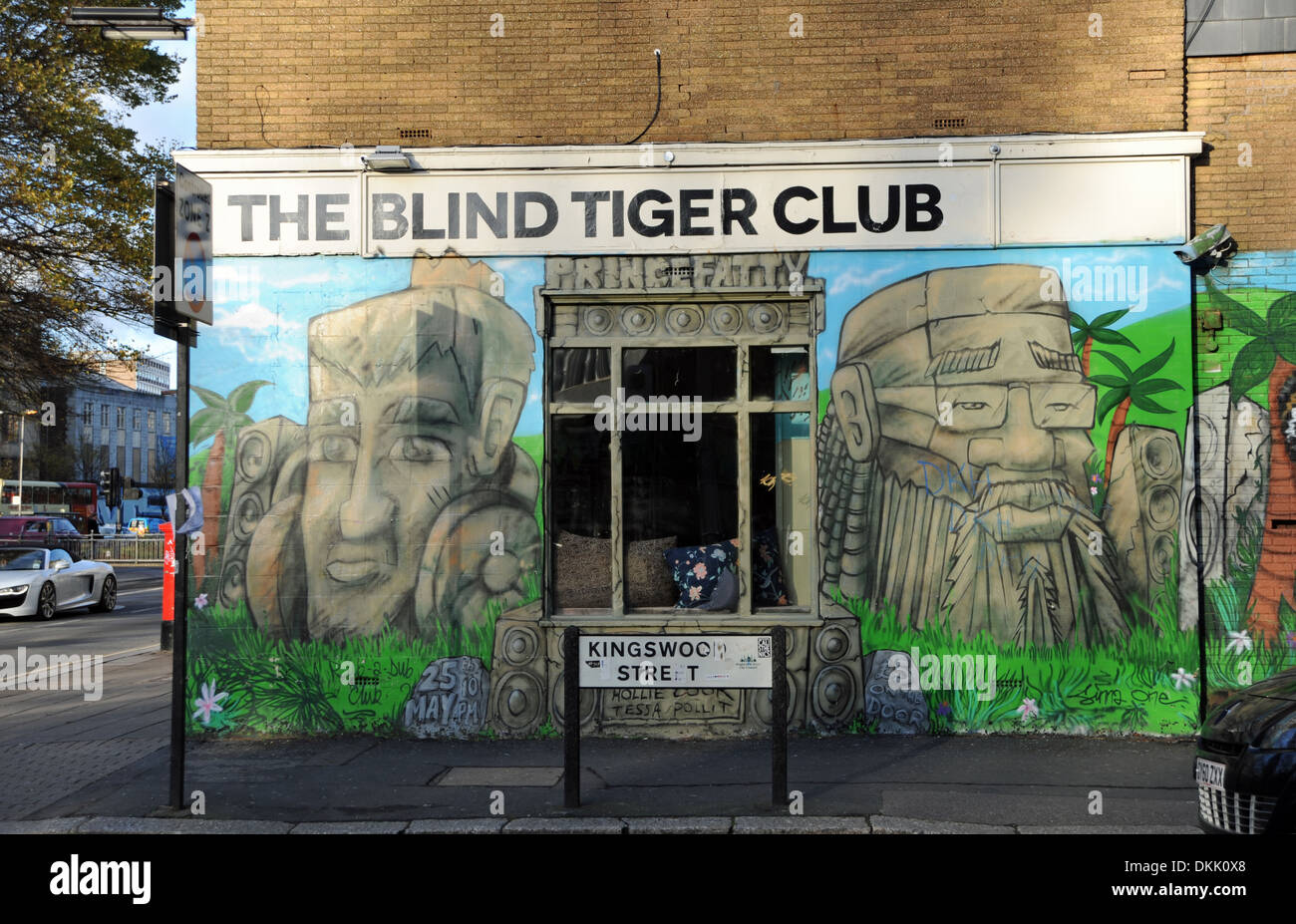 Il cieco Tiger Club music venue a Brighton Regno Unito Foto Stock